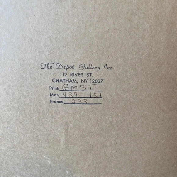 Grandma Moses 22" x 18” Art Framed Sugar Time 1979 Village Family’s Live Time - Picture 7 of 8